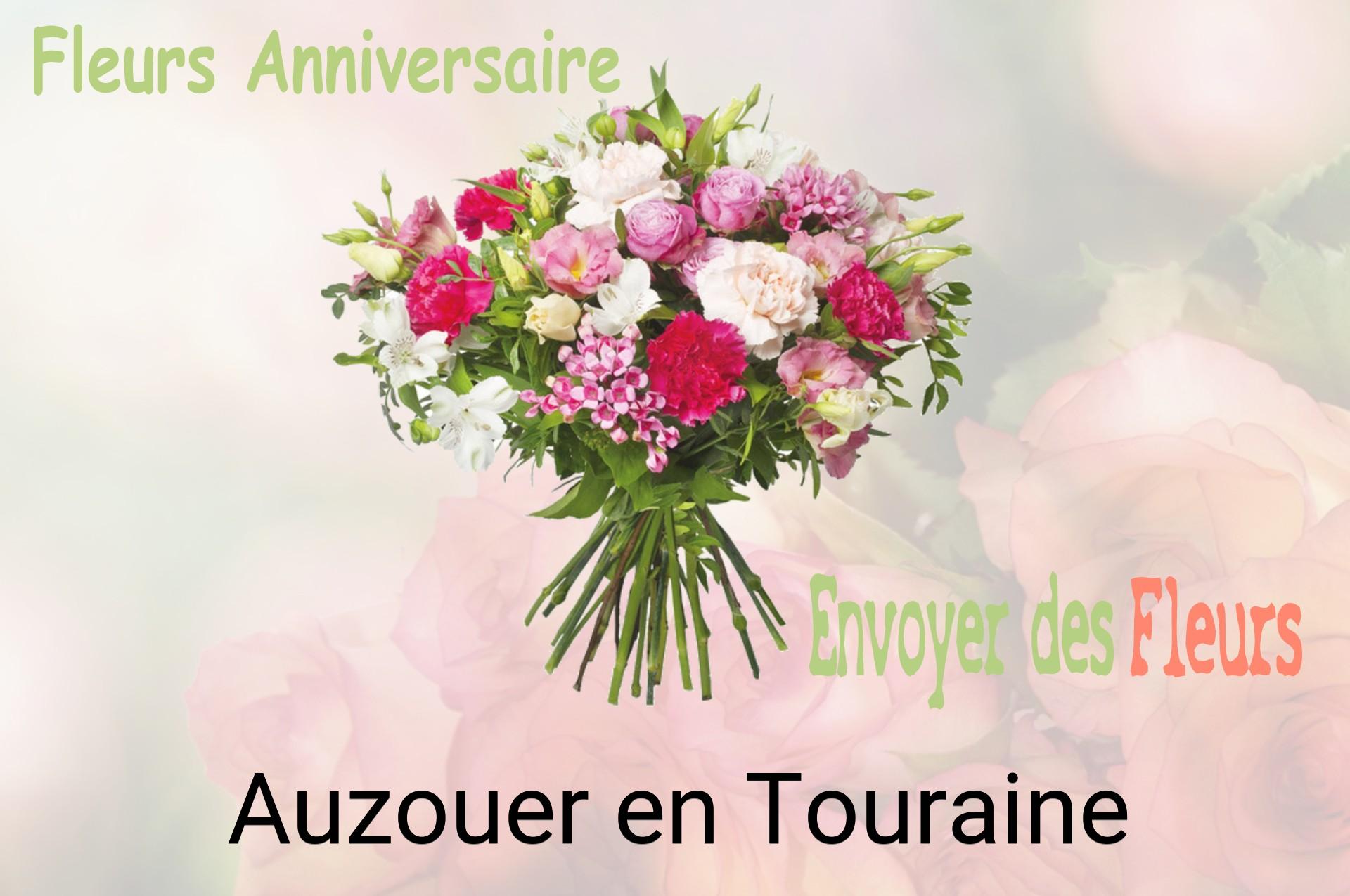 Bouquet de fleurs d’anniversaire livré à Auzouer-en-Touraine